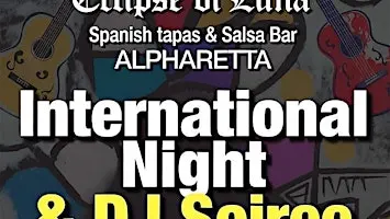DJ Beats and Tapas Treats: Alpharetta - Eclipse di Luna, Saturday Soirée
