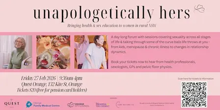 Unapologetically Hers | Health & sex education for women, Wollongong