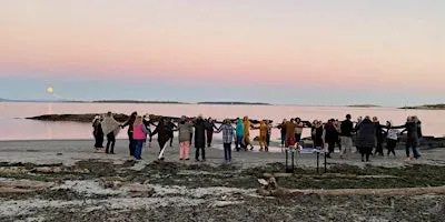 Full HARVEST MOON Circle & Beach-dance