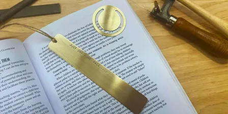 RAD PASS: Metal Bookmark with Vicki Branagan