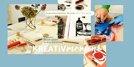 Experimentelles Drucken - Workshop // KREATiVmoment Matinee
