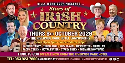 Stars of Irish Country Concert - Riverside Park Hotel, Enniscorty.