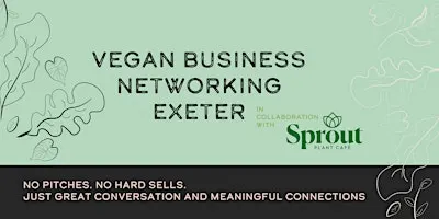 Vegan Business Networking  Exeter October 2026