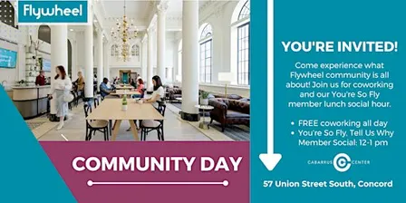 Community Day at Flywheel Concord!