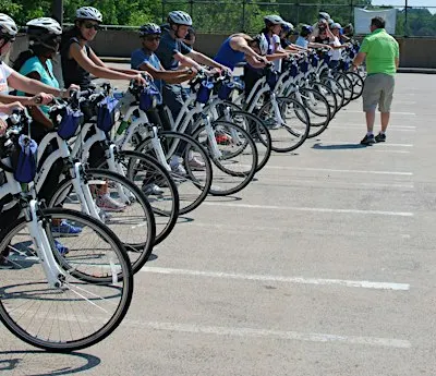 Teen Learn to Ride