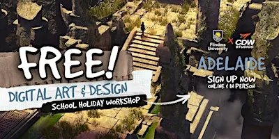 Digital Art - Holiday Workshop at CDW Studios - Adelaide & Online (30 SEPT)