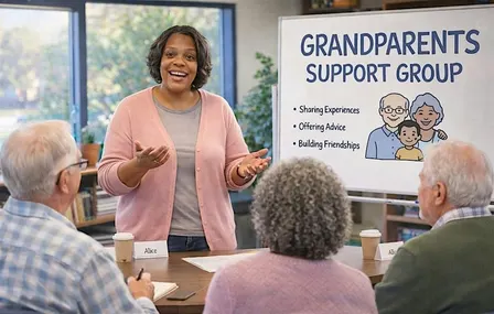 Grandparents Support Group meeting