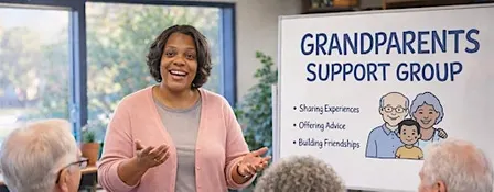 Grandparents Support Group meeting