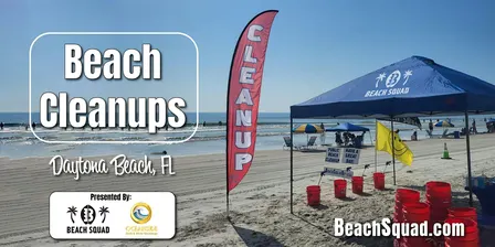 BEACH CLEANUP - 9/27/26 Daytona Beach, FL (BEACH SQUAD)
