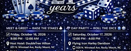 Queens of Chrome MC's 21st Anniversary: Welcome to The Queendom!