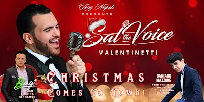 Sal  "The Voice" Valentinetti - Christmas comes to town, Syracuse NY