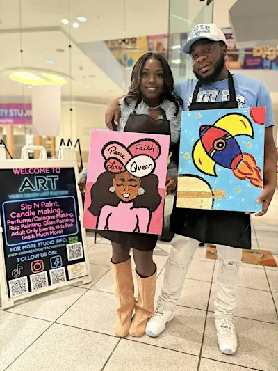 Charlotte Saturday Night Sip & Paint | Grown N Sexy Edition