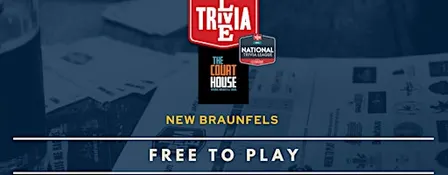 Weekly Live Trivia Nights at The Courthouse - New Braunfels