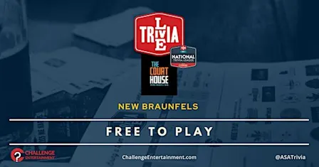 Weekly Live Trivia Nights at The Courthouse - New Braunfels
