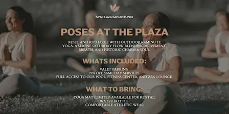 Poses at the Plaza