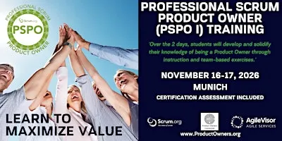 Certified Training | Professional Scrum Product Owner (PSPO)