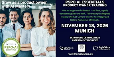 Professional Scrum Product Owner - AI Essentials (PSPO-AIE)