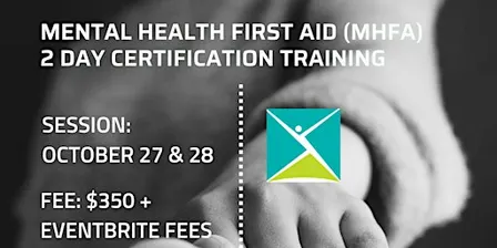 Mental Health First Aid Certification Training 2026