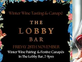 Winter Wine Tasting & Festive Canapés In The Board Room