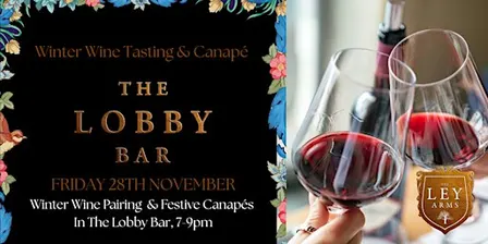 Winter Wine Tasting & Festive Canapés In The Board Room