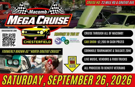 Macomb St. Clair Mega Cruise Chesterfield