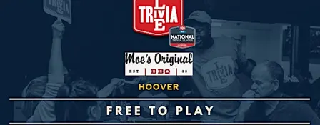 Weekly Live Trivia Nights at Moe's Original BBQ - Hoover