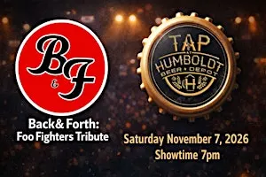 Back & Forth: Foo Fighters Tribute play The TAP