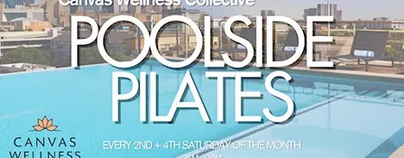 Canvas Wellness Collective: Poolside Pilates