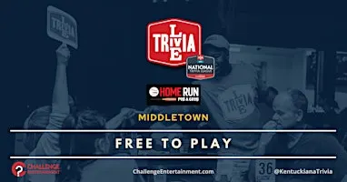 Weekly Live Trivia Nights at Homerun Pub & Grub - Middletown