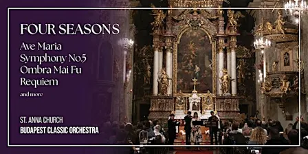 Classical Concert in the Heart of Budapest – St. Anne’s Church