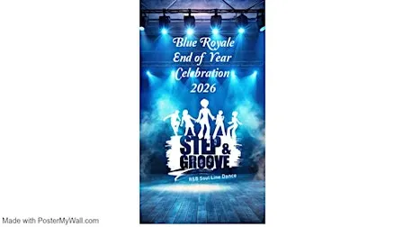 Blue Royale Nottingham StepnGroove End of Year Celebration