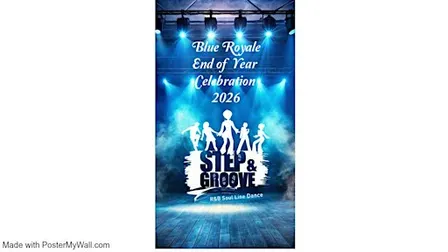 Blue Royale Nottingham StepnGroove End of Year Celebration