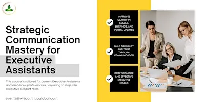 Communication Mastery for Executive Assistants | Training in El Paso, TX
