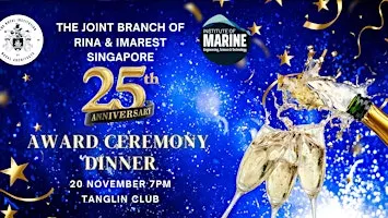 25th Anniversary Award Ceremony & Dinner 2026