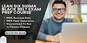 Lean Six Sigma Black Belt Confirmed Birmingham In-person Training