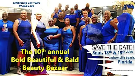 The 10th annual Bold Beautiful & Bald Beauty Bazaar for Alopecia Awareness