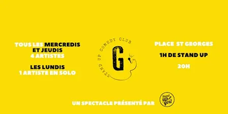 Spectacle stand up - M Georges - Toulouse St Georges