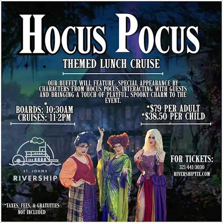 Hocus Pocus Halloween Lunch Cruise Aboard the Barbara Lee