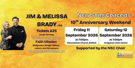 Jim & Melissa Brady  in concert Glenmachan, Belfast