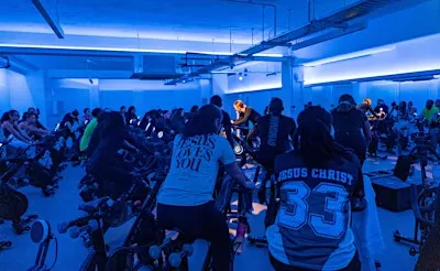 Christian Spin Class in London - Gospel Cycle + Sauna Access by Azrius