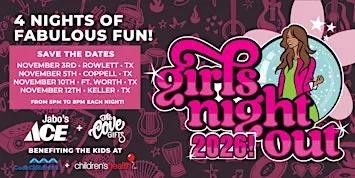 Jabo's Ace & The Cove Gifts Westcliff: Girls Night Out 2026!