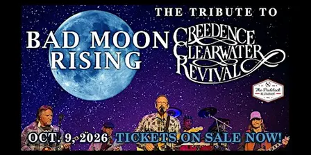 PBKC presents "Bad Moon Rising" -A Tribute to CCR Dinner & Show