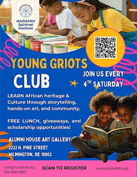 Young Griots Club: African Storytelling & Art for Children
