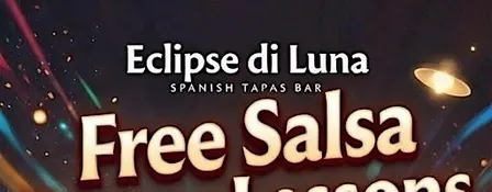 Free: Salsa Dance Lessons -  Dance, Wine, Dine & Unwind; Tapas & Live-Band