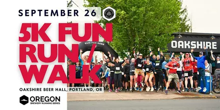 5k Beer Run - Oakshire Beer Hall | 2026 OR Brewery Running Series
