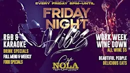 FRIDAY NIGHT VIBEZ! ♍ VIRGO SZN CELEBRATION + R&B KARAOKE CAFE NOLA