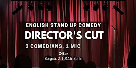 English Stand Up Comedy in Mitte - Director's Cut XLVIII (FREE SHOTs)