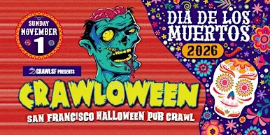 Halloween Pub Crawl: Dia De Los Muertos