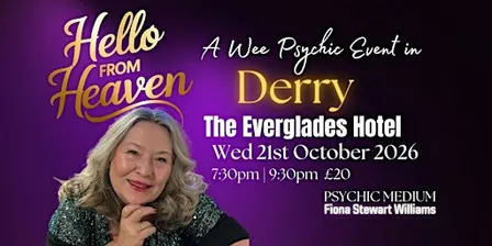 Halloween  A Wee Psychic Night in Derry - Hello from Heaven