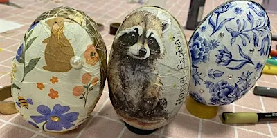 Serviette Decoupage Eggs